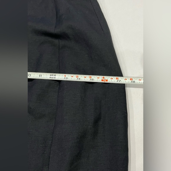 Third Form Cutout Maxi  Dress Womens XS Slit Lined Sexy Goth Linen Cotton Blend - Picture 11 of 13